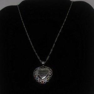 Jewelry - ON SALE NEW Silver Heart shaped pendant necklace Jewelry - ON SALE NEW Silver Heart shaped pendant necklace